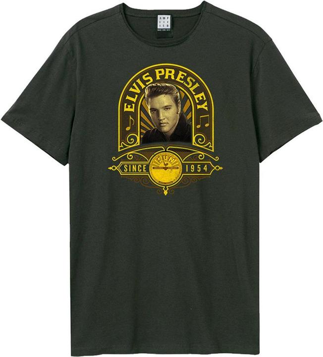 Immagine prodotto Amplified Studio Portrait Maglietta Sun Records & Elvis Adulto Unisex (L)