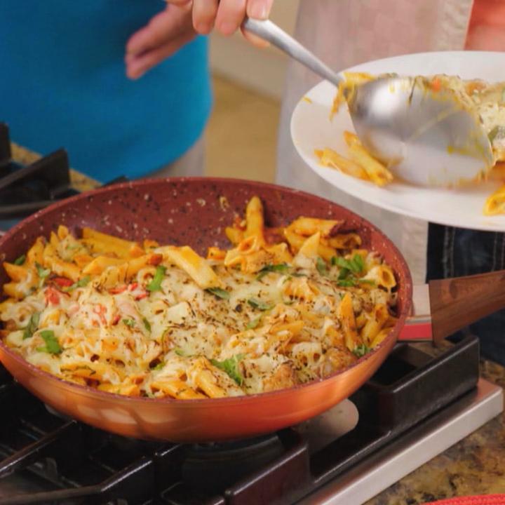 Image du produit Livington Copper & Stone Pan (28 cm, Ensemble de casseroles et de poêles de cuisson, Cuivre)