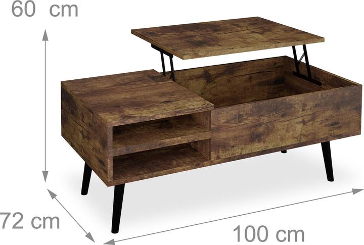 Actual product image Relaxdays Isabel (100 x 50 x 46 cm)
