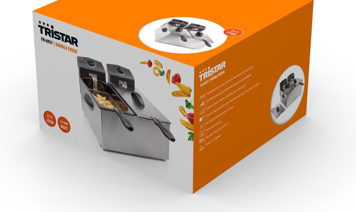 Actual product image Tristar Deep fryer double (EU plug)