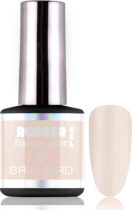 Immagine prodotto BrillBird Gomma Gel Base&Corallo #16 8ml (Smalto per unghie effetto gel)