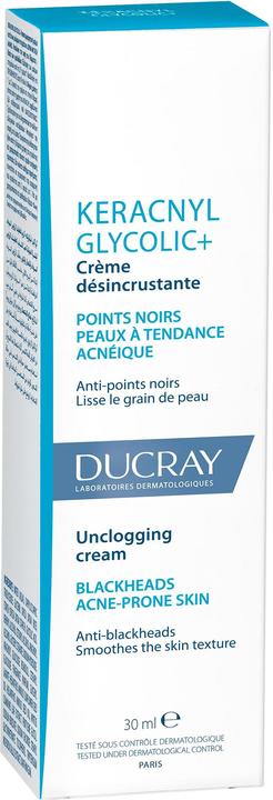 Produktbild Ducray Keracnyl Glycolic+ Anti-Mitesser Creme (30 ml)