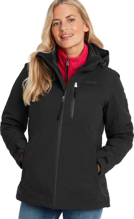 Actual product image TOG24 Womens/Ladies Beverly 3 in 1 Waterproof Jacket (38 D)