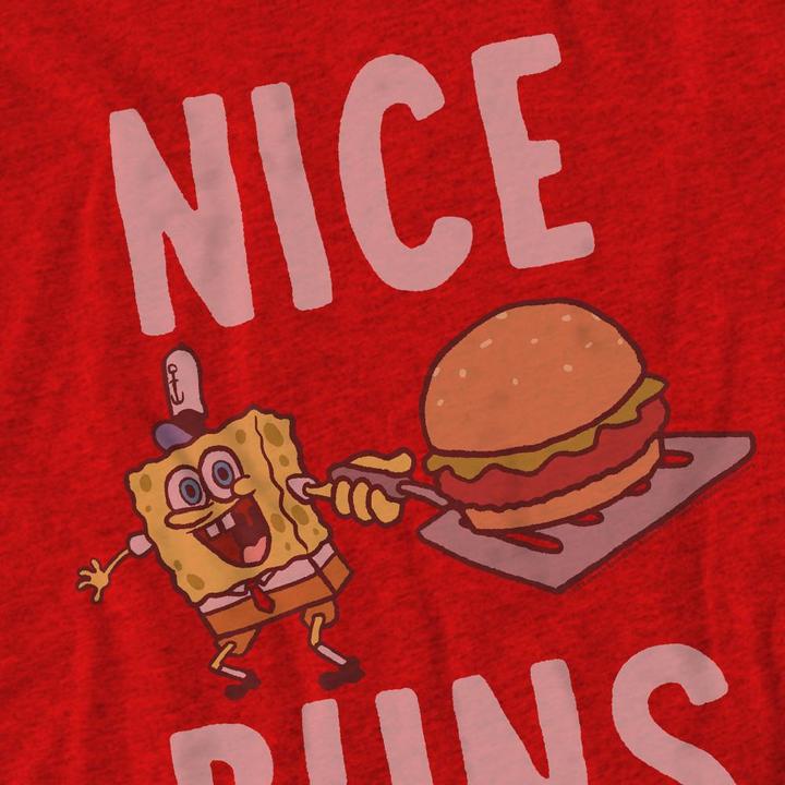 Image du produit Spongebob Squarepants - T-shirt NICE BUNS - Adulte (3XL)