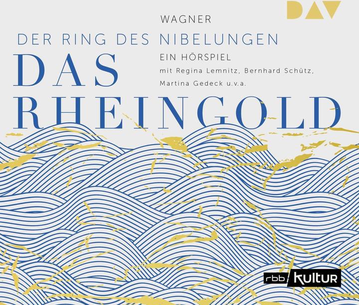 Actual product image Das Rheingold. The Ring of the Nibelung 1 (Richard Wagner, Regine Ahrem, Martina Gedeck, Regina Lemnitz, Bernhard Schütz, German)