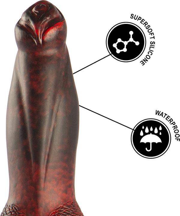 Image du produit Epic Prometheus Dildo Titan In Flames Télécommande Rechargeable