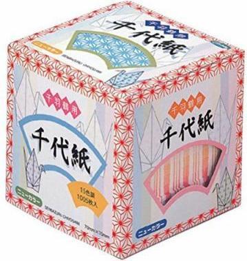 Actual product image Sellmer Origami Chiyogami 7x7cm 1005 sheets (36 g/m², 1005 x)