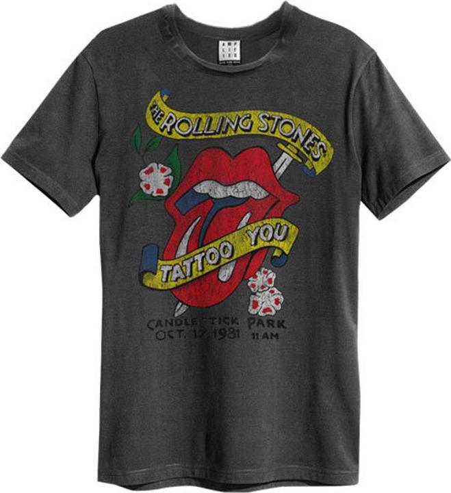 Immagine prodotto Amplified Tattoo Maglietta The Rolling Stones Adulto Unisex (L)