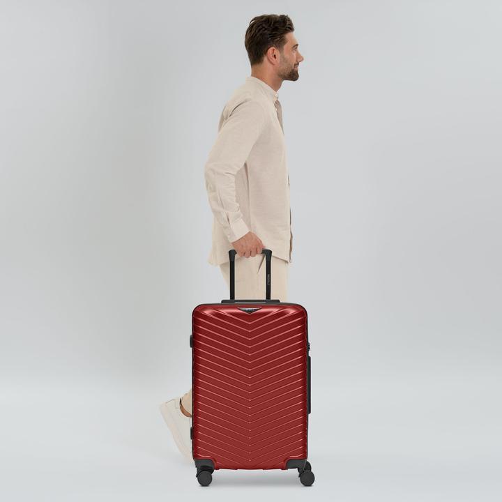 Produktbild Redolz Essentials 18 4 Rollen Trolley 66 cm mit Dehnfalte (72 l, M (50 - 90l))