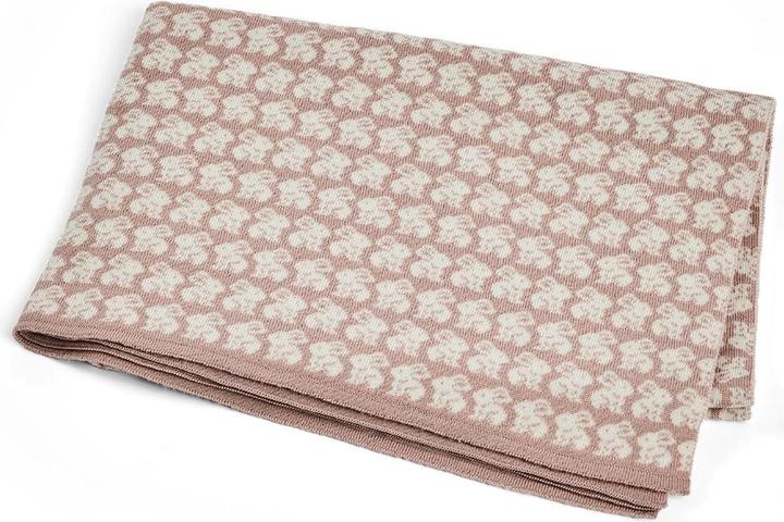 Actual product image Smallstuff - Baby blanket AO rabbits - Merino Wool Powder - 80x100 cm (70007-92) (80 x 100 cm)
