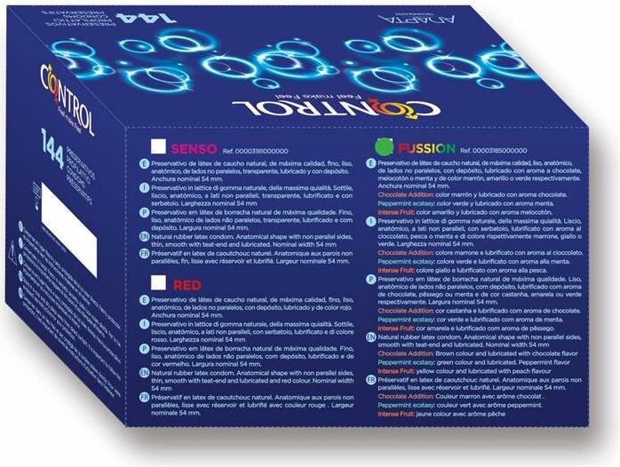 Image du produit Control Adapta Fussion Condoms 144 Unités (144 pcs)