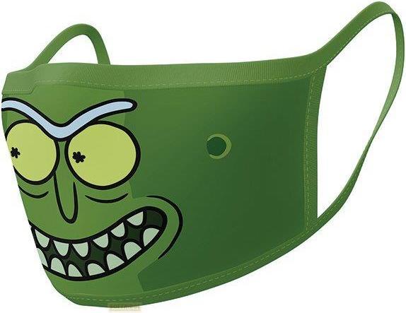 Produktbild Pyramid Rick and Morty: Mundschutz Pickle Rick (2er Set) (2 x)