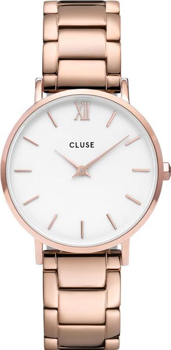 Cluse Minuit Three Link Rosé (Montre analogique, 33 mm)