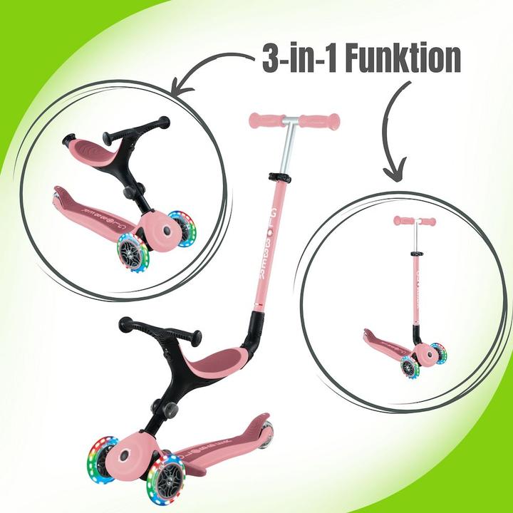 Produktbild Globber Dreirad Go Up Active Lights