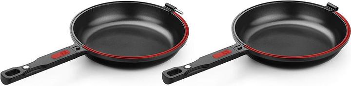 Immagine prodotto BRA Padella doppia (20 cm, Padella per friggere, Alluminio)