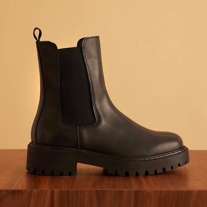 Produktbild La Redoute Collections Signature Chelsea-Boots aus Leder (41)