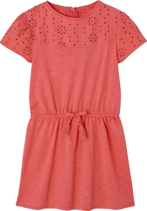 Actual product image Vertbaudet Mädchen Kleid mit Lochstickerei (92)