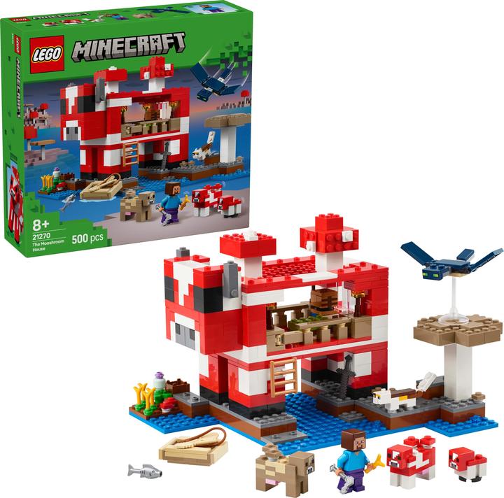Actual product image LEGO Das Pilzkuh-Haus (21270, LEGO Minecraft)
