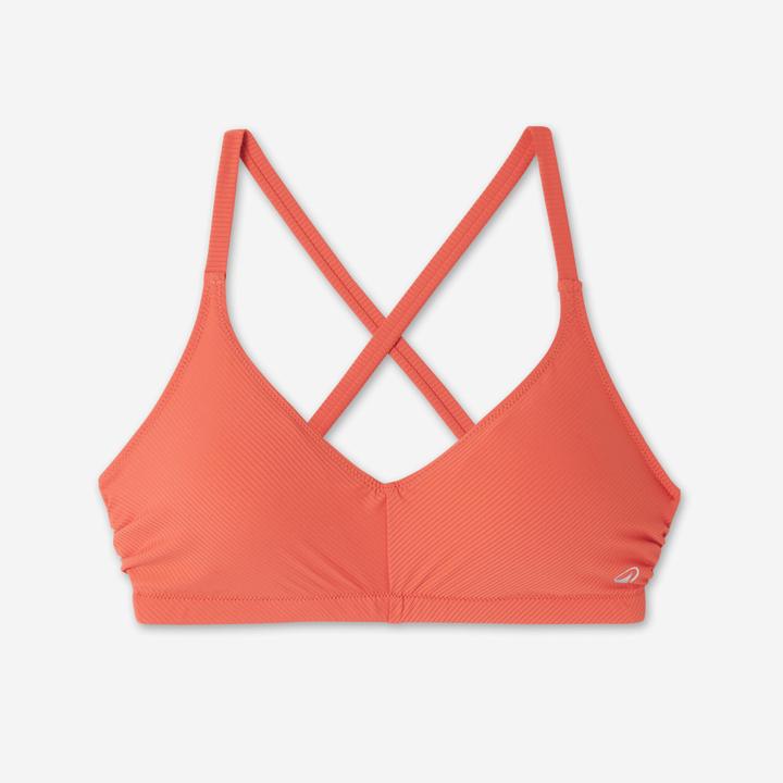 Image du produit Nabaiji Haut de maillot de bain brassière texturée natation Femme - Lila simy terracotta (XL)
