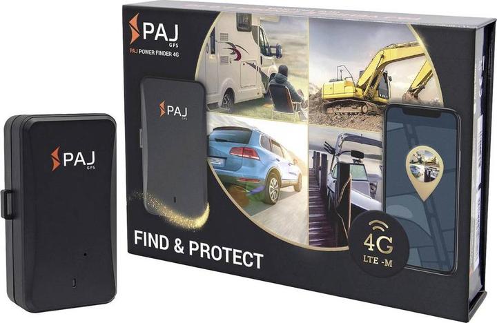 Productafbeelding PAJ GPS POWER FINDER 4G GPS Tracker Voertuig Tracker Zwart