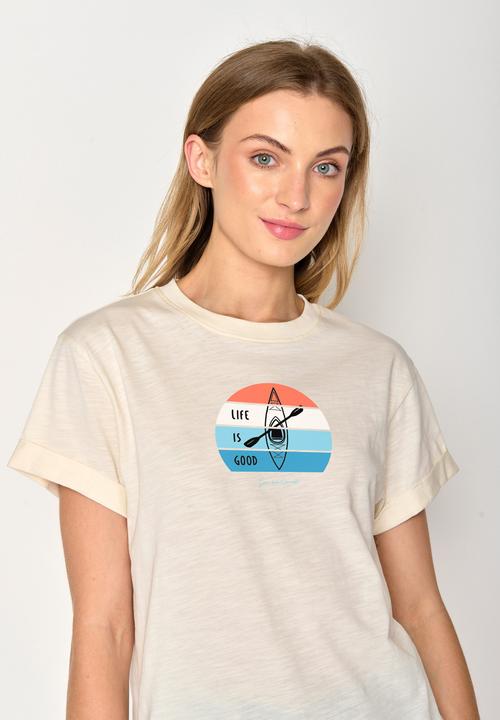 Produktbild Greenbomb Women's Nature Good Life Stop T-Shirt (L)