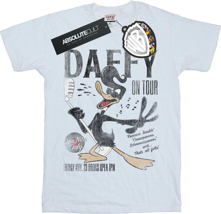 Image du produit Looney Tunes - T-shirt DAFFY DUCK CONCERT - Femme (M)