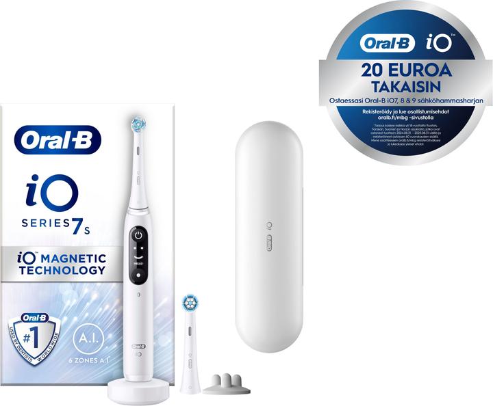 Produktbild Oral-B Eltandbørste iO7S White (Oszillierende Zahnbürste)