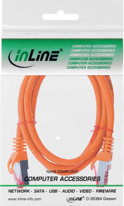 Actual product image InLine Patch cable (S/FTP, CAT6, 1.50 m)