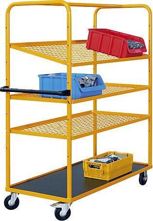 Actual product image kaiserkraft Professional shelf and tier trolley (250 kg)