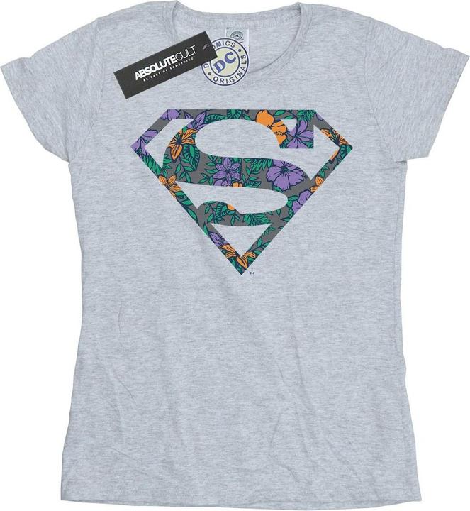 Produktbild Superman Floral Logo 1 TShirt (XXL)