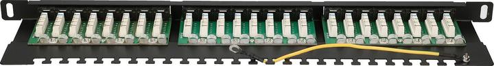 Actual product image Extralink Patch panel 0.5U 24x RJ-45 Cat.6 UTP (EX.9663)