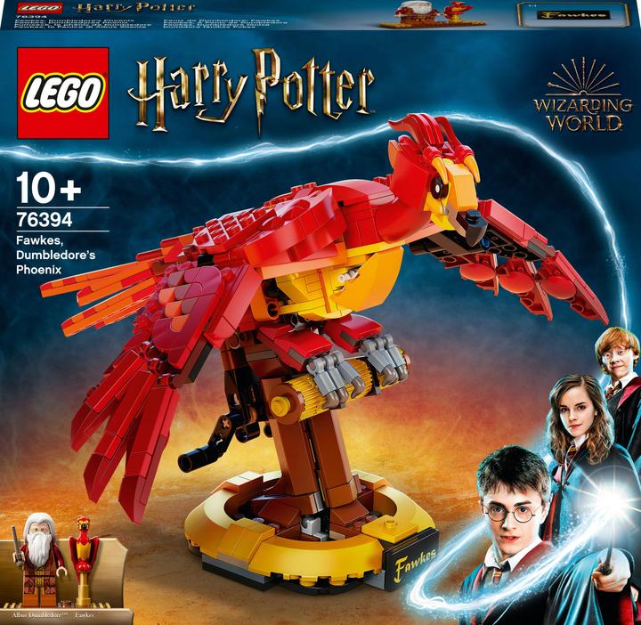 Actual product image LEGO Fawkes, Dumbledore's Phoenix (76394, LEGO Harry Potter, LEGO Rare Sets)