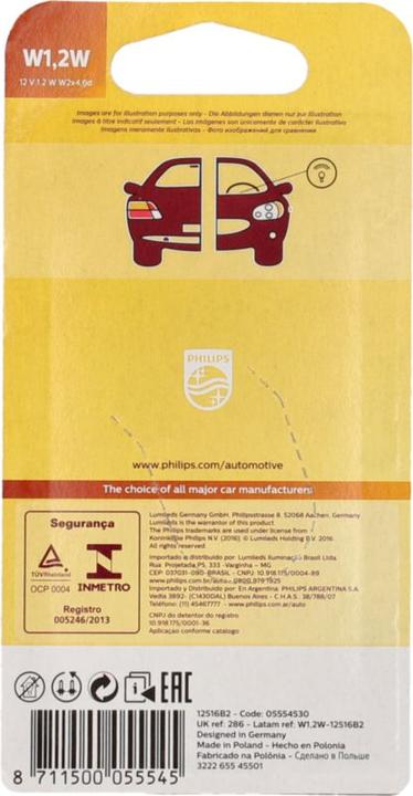 Image du produit Philips Vision (W1.2W)