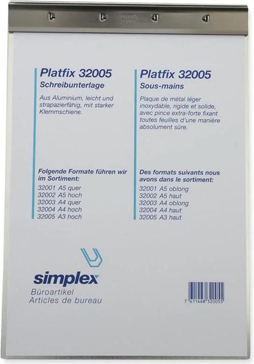 Simplex Platfix