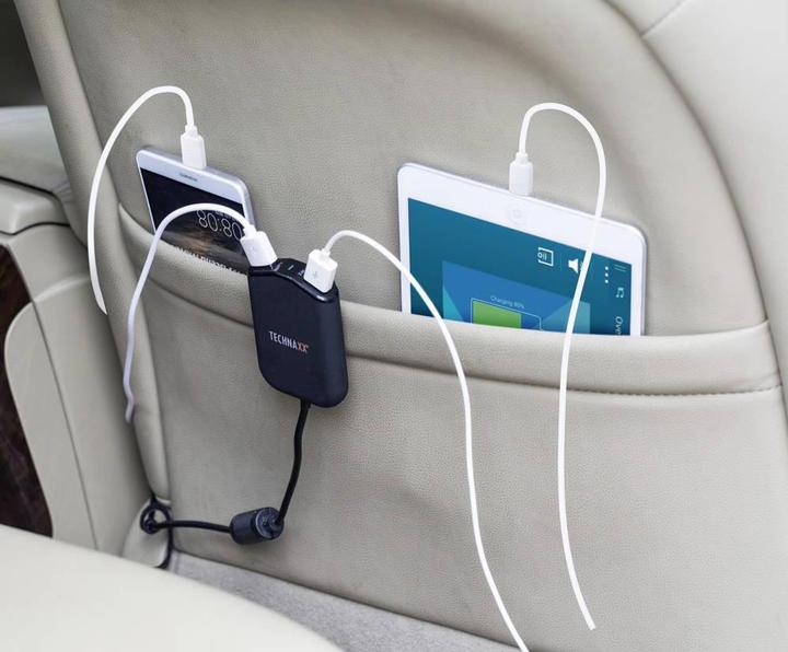 Actual product image Technaxx Family Car Charger TE14