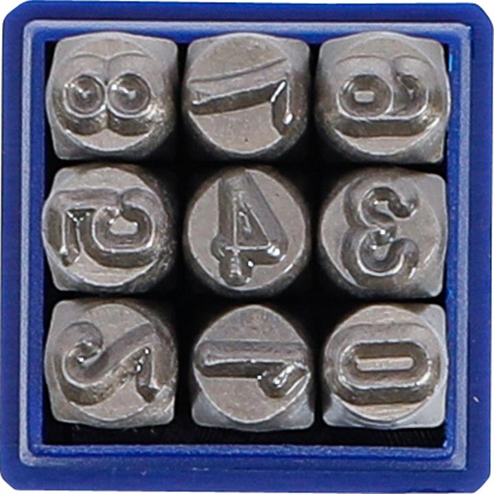 Produktbild BGS Einschlagzahlen 6 mm