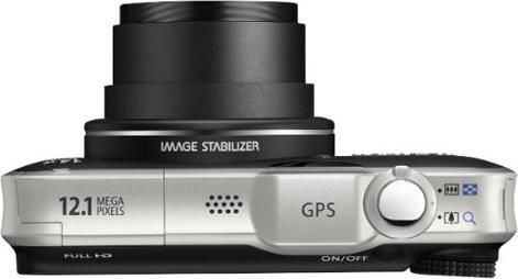 Actual product image Canon Powershot SX230 HS, 12MP, 14x Zoom, GPS, FullHD, Black (1/2,3'')