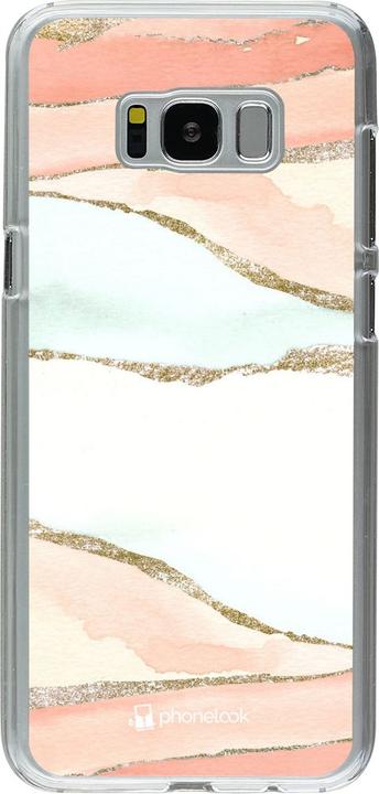 Produktbild PhoneLook Hülle transparent Shimmering Orange (Samsung Galaxy S8+)
