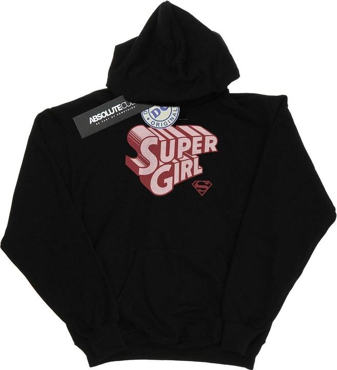 Produktbild Supergirl Retro Logo Kapuzenpullover (XXL)