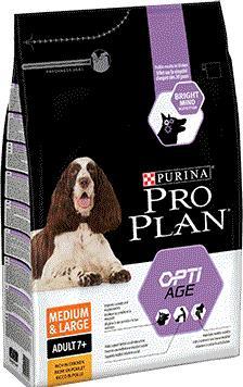 Produktbild Pro Plan Dog Medium & Large Adult 7+ Huhn (Adult, 1 Stk., 14000 g)