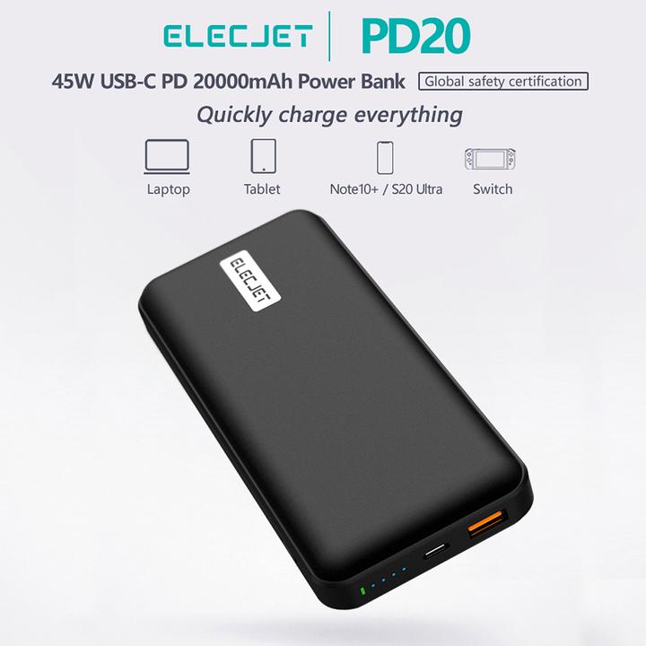 Actual product image Elecjet PowerPie P20 (20000 mAh, 45 W, 74 Wh)