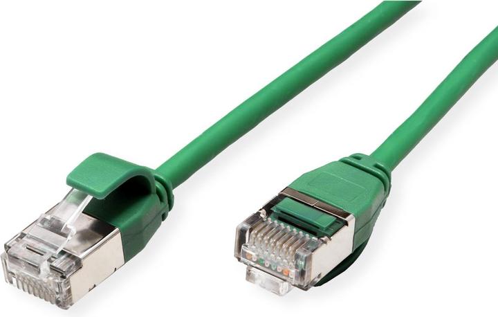 Produktbild Roline U/FTP DataCenter Patchkabel Kat.6A (Class EA), LSOH, slim (U/FTP, CAT6a, 0.30 m)