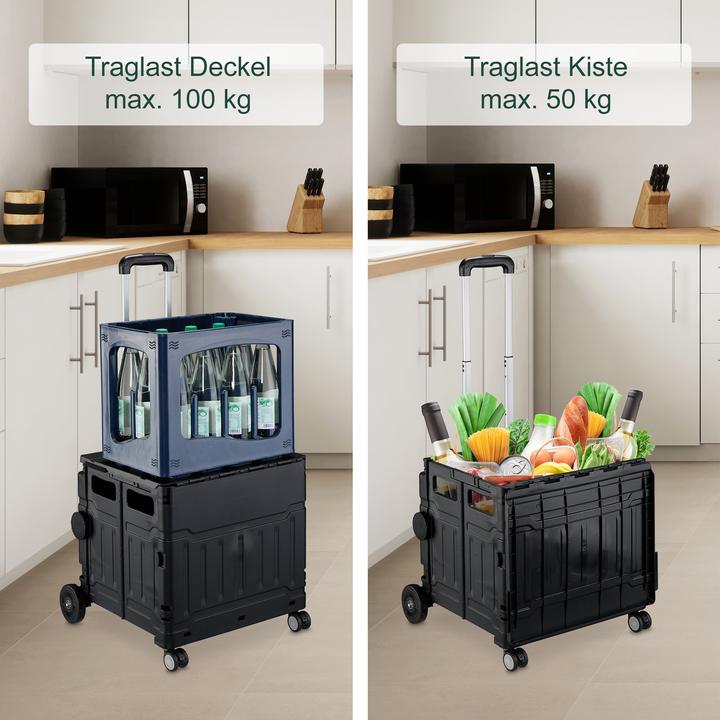 Produktbild Relaxdays Einkaufstrolley