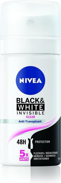 Immagine prodotto NIVEA Deo Invisible for Black & White Clear (Getto vaporizzato, 35 ml)