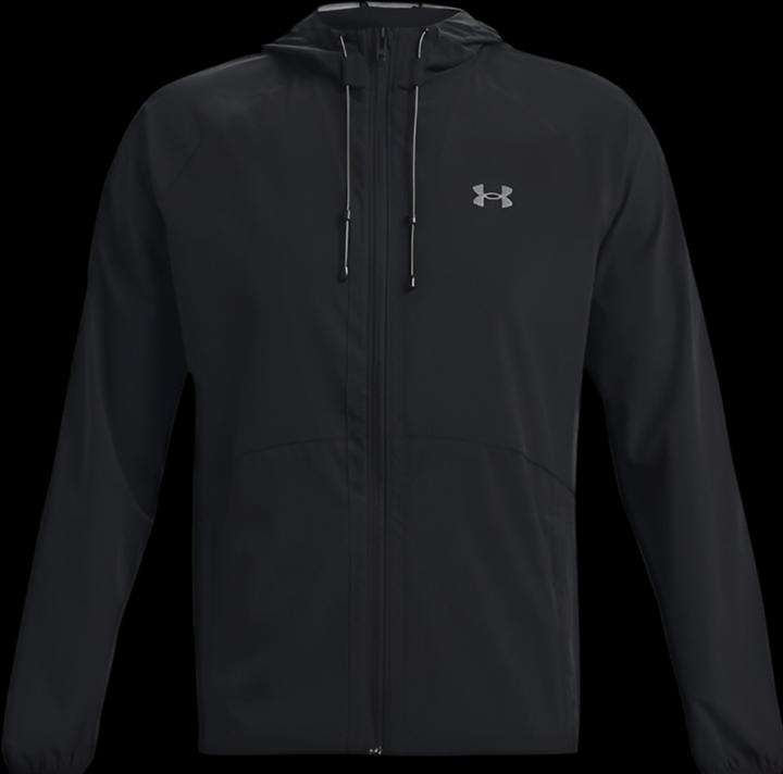 Christina Aguilera Under Armour Stretch Woven Windbreaker Jacket Black Man (XL)