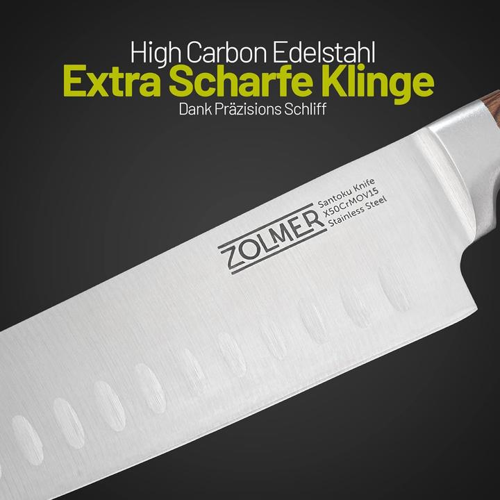 Immagine prodotto Zolmer Coltello Santoku (17 cm)