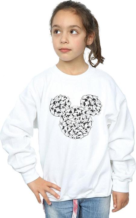 Image du produit Disney - Sweat MICKEY MOUSE HEAD OF HANDS - Fille (128)
