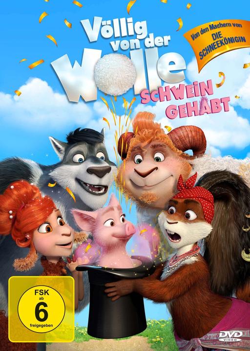 Actual product image Plaion Completely from the wool: Lucky! (DVD) (Sale) (DVD, German)