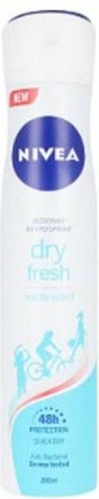 Immagine prodotto NIVEA DRY COMFORT FRESH deo vapo 200 ml (Getto vaporizzato, 200 ml)