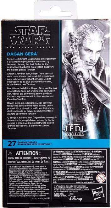 Image du produit Hasbro Star Wars Jedi : Survivor Black Series Gaming Greats Figurine Dagan Gera 15 cm